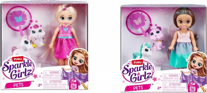 poupée avec animaux ZURU Sparkle Girlz