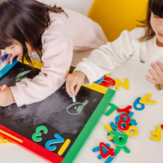 Tableau magnétique et effaçable à sec pour enfants