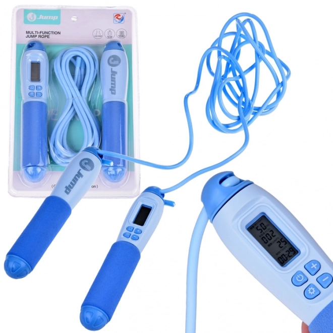 Corde à sauter colorée avec compteur pour enfants