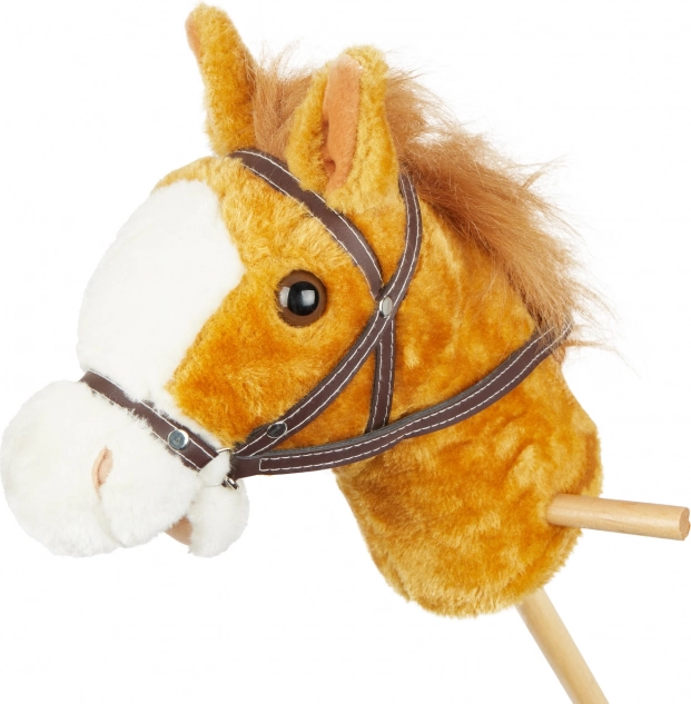 Hobby horsing à bâton Cheval Brownie