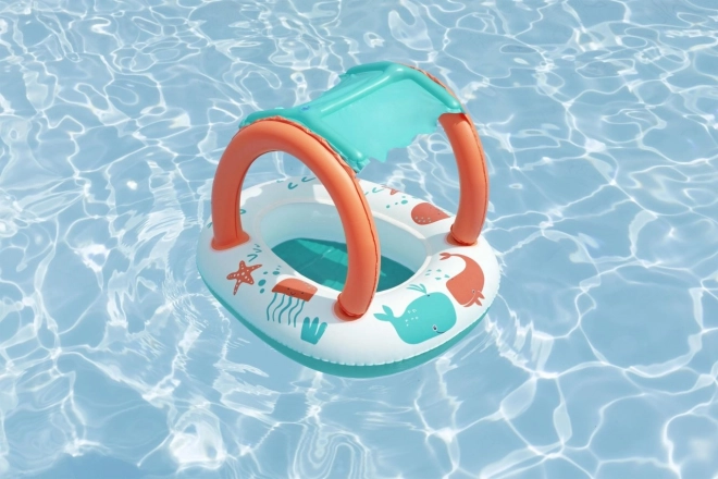 Lit enfant gonflable avec auvent amovible