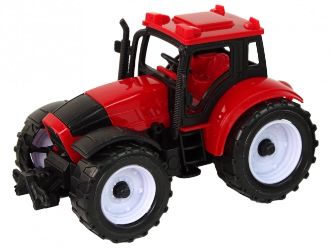 Ensemble de tracteurs agricoles 4 pièces colorées