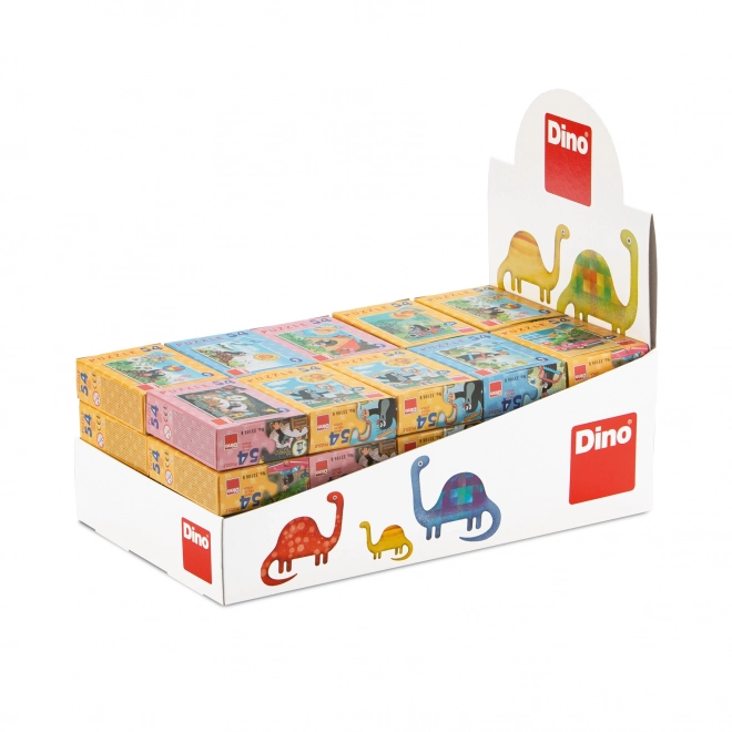Minipuzzle avec La Petite Taupe 54 pièces