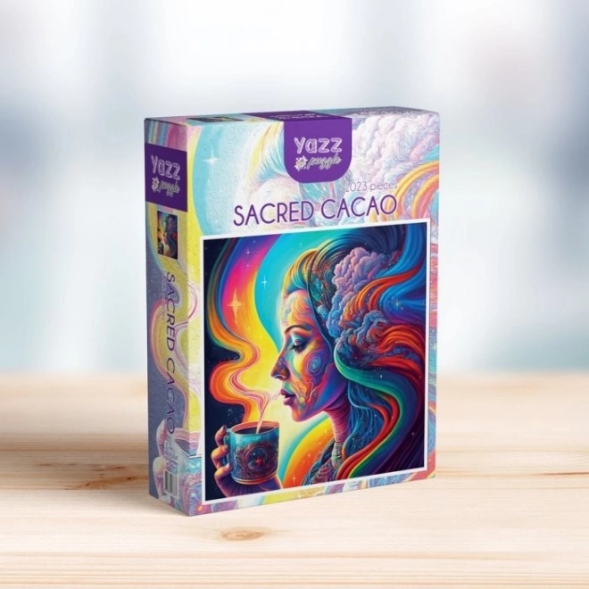 Puzzle carré Cacao Sacré 1023 pièces de Yazz