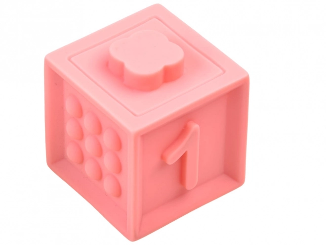 Blocs sensoriels doux pour bébés 12 pcs