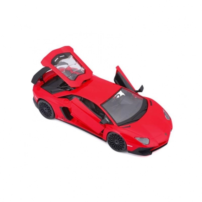 Modèle en métal Bburago Lamborghini Aventador rouge 1:24
