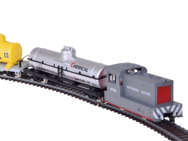 Ensemble électrique avec unité de contrôle et train de marchandises