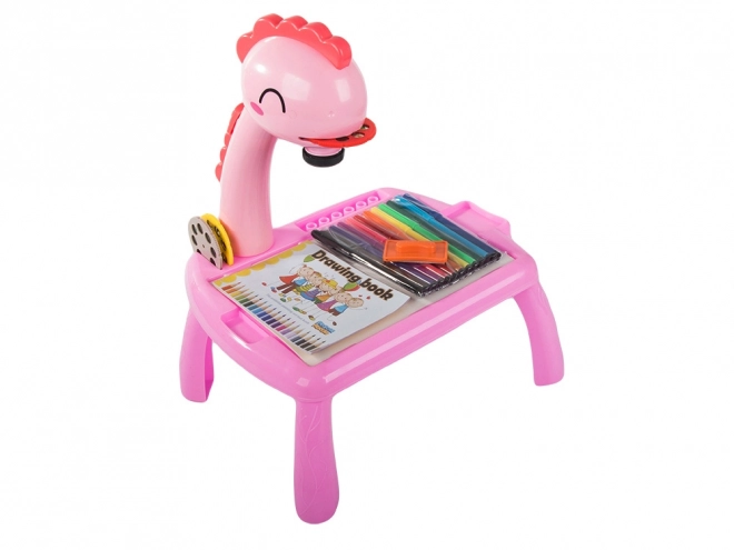 Table à dessin pour enfants avec projecteur