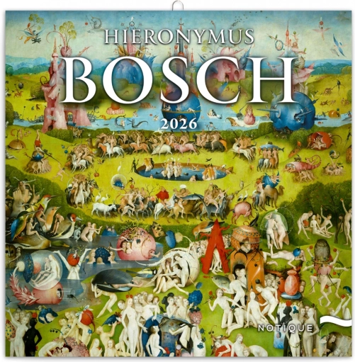 Calendrier de notes Hieronymus Bosch 2026