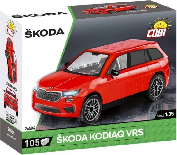 Jeu de construction voiture Škoda Kodiaq vRS 1:35 de COBI