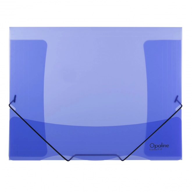 Chemise avec élastique Opaline bleue