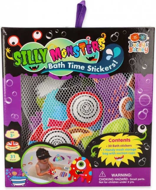 Potvůrky - Autocollants de bain à mouiller