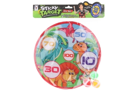 Cible dino avec balles