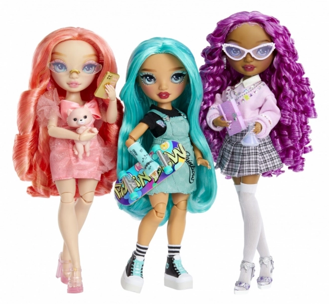 Rainbow High New Friends Poupée de mode - Pinkly Paige Pink