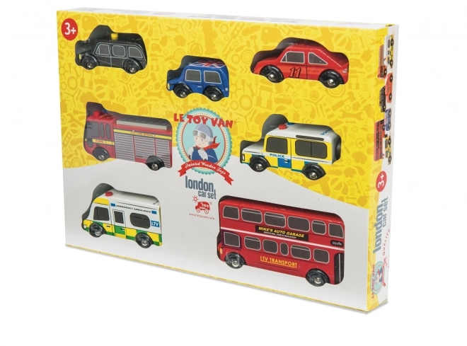 Le Toy Van Ensemble de petites voitures Londres