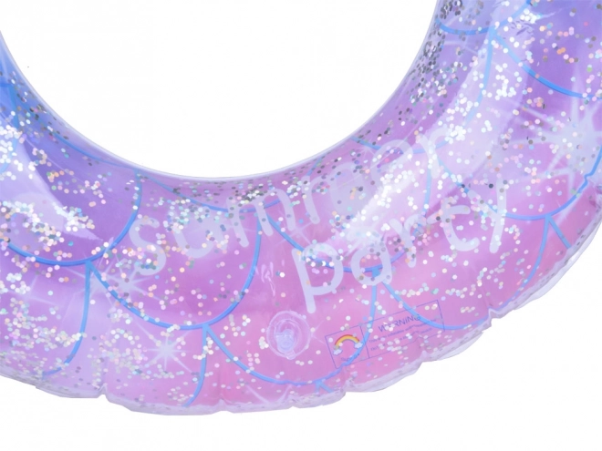 Bouée flottante avec confettis 70cm