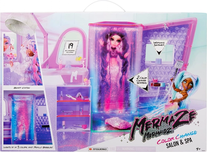 585220EUC Coffret de jeu Mermaze Mermaidz Salon Playset