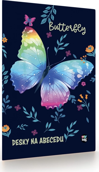 OXYBAG Plaques pour l'alphabet Papillon 2