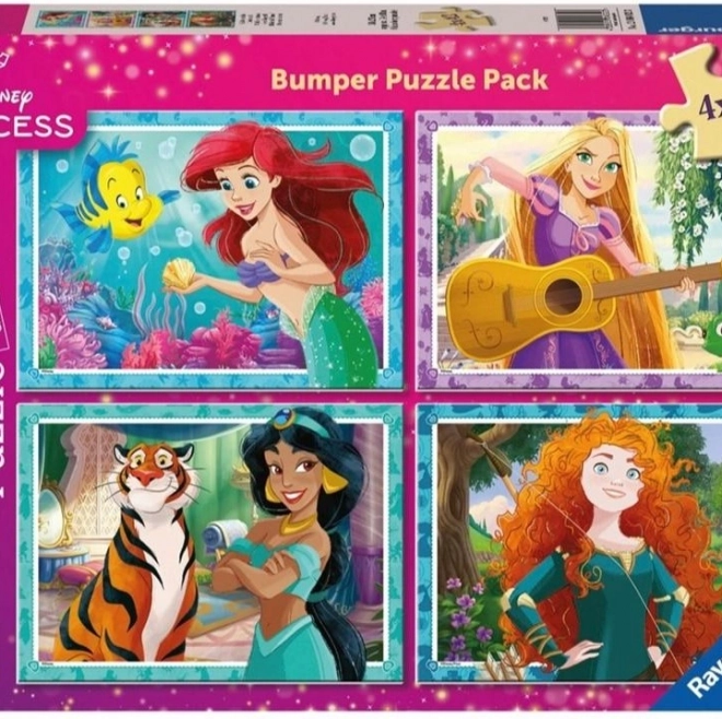 Puzzle Disney Princesses 4x42 pièces