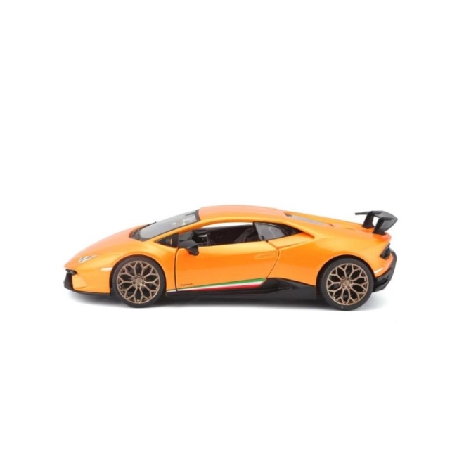 Lamborghini Huracan Performante orange modèle 1:24
