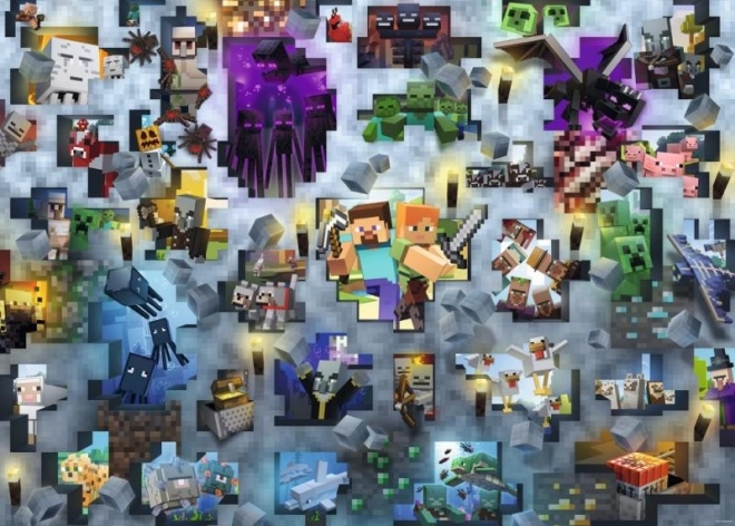 Puzzle Défi : Minecraft 1000 pièces