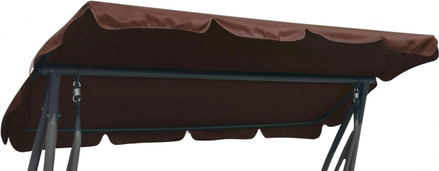 Toit de rechange pour balançoire de jardin marron