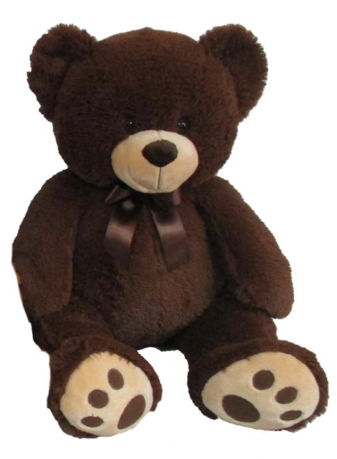 Ours en peluche 60 cm, brun foncé