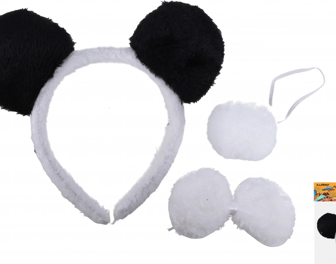 Set de carnaval panda pour enfants