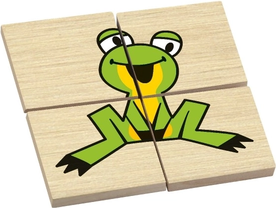 Grandes pièces sûres 4 × 4 × 0,6 cm