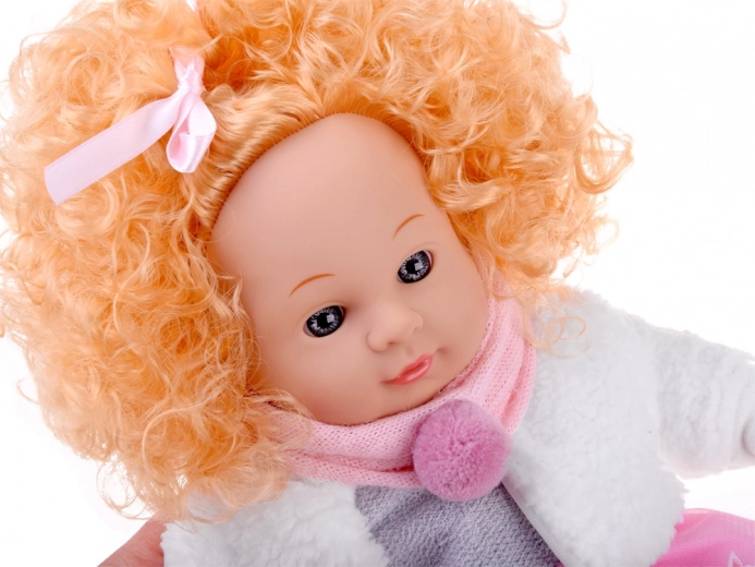 Boucles blondes abondantes à coiffer et styliser