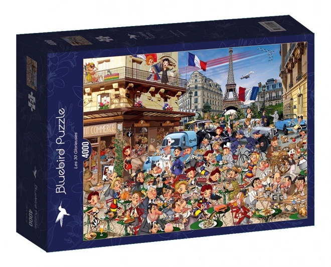 Puzzle 30 années glorieuses 4000 pièces