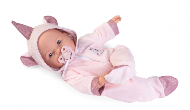 Antonio Juan 14362 BIMBA - poupon bébé avec sons et corps en tissu doux - 37 cm