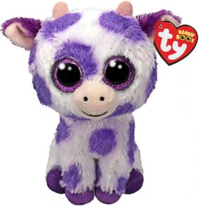 Vachette en peluche TY 15 cm