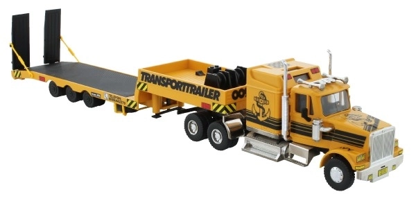 Jeu de construction Monti System MS 46 Remorque de Transport Western Star 1:48 en boîte 32x20,5x7,5cm