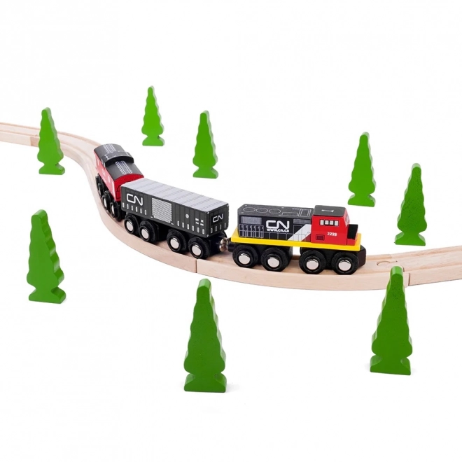 Train CN petit train Chemin de fer Canadien
