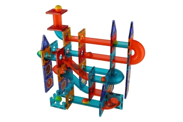 Jeu de construction à billes magnétiques - 96 pièces