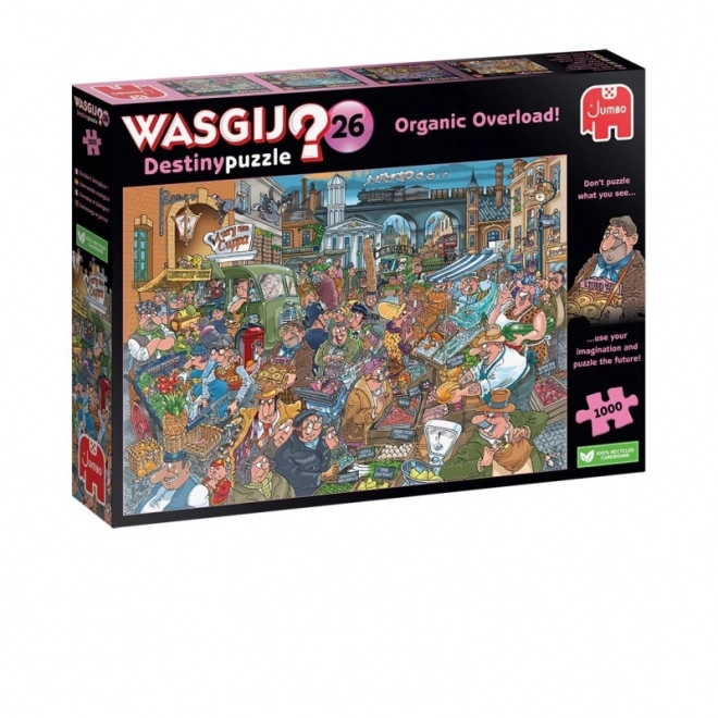 Puzzle 1000 pièces Wasgij Davy au marché