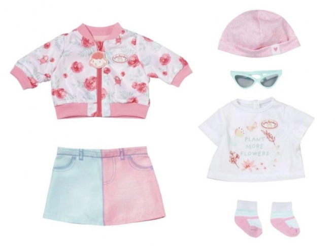 Baby Annabell Ensemble de printemps Deluxe, 43 cm