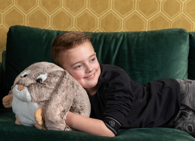 Cozy Noxxiez HW701 Lapin - Coussin chauffant en peluche 3 en 1