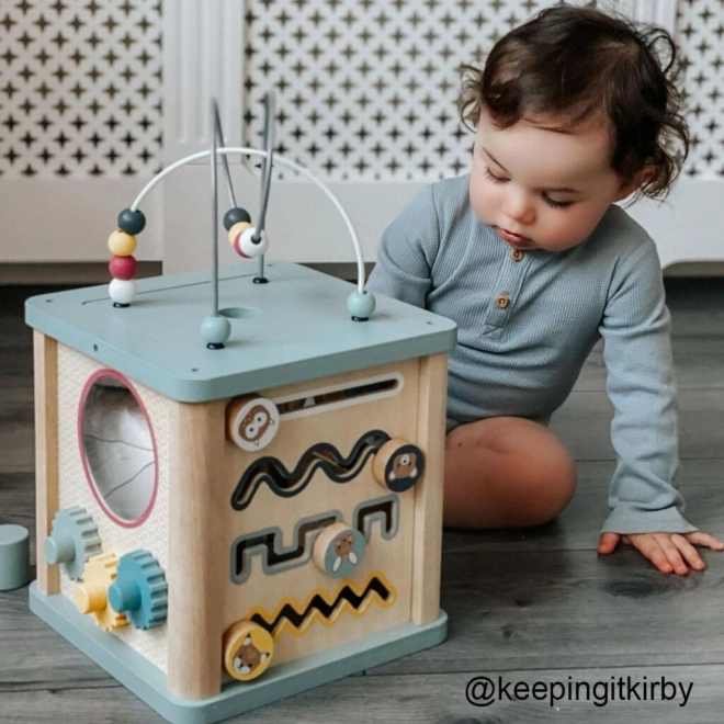 Bigjigs Bébé Cube d'activités motorisées