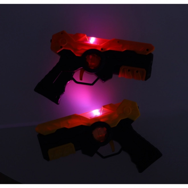 Paintball laser - ensemble de deux pistolets et deux cibles