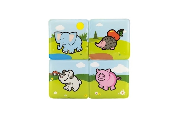 Blocs souples Mes premiers animaux - 4 pcs