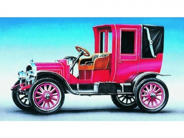 Modèle Packard Landaulet 1912 12,7x5,8cm dans boîte 25x14,5x4,5cm
