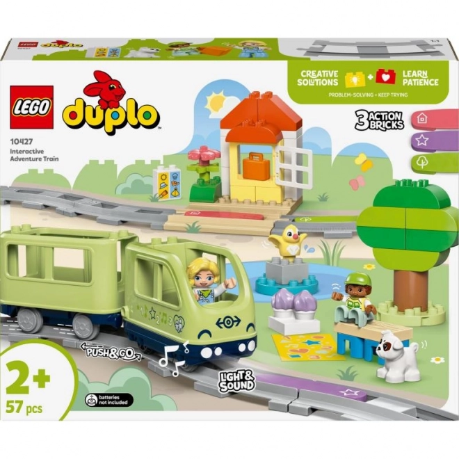 Aventures de vacances avec le train interactif DUPLO