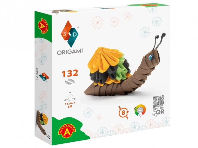 Alexander créatif 3D origami escargot