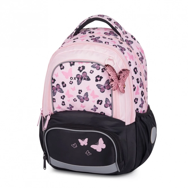 Sac à dos scolaire Butterfly pour enfants de 2e à 4e année
