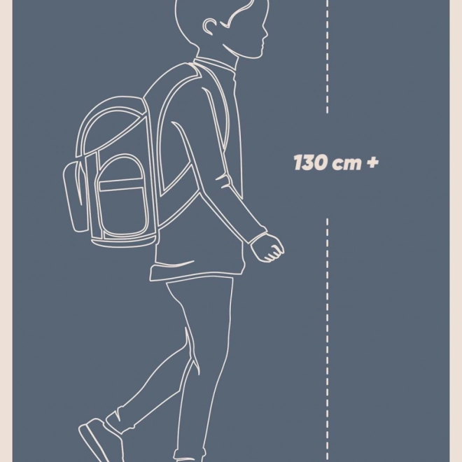 Ensemble pour écoliers BAAGL Skate Max Menthe : sac à dos, trousse, sac