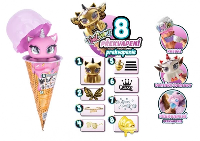 UniCones Cornets avec surprise