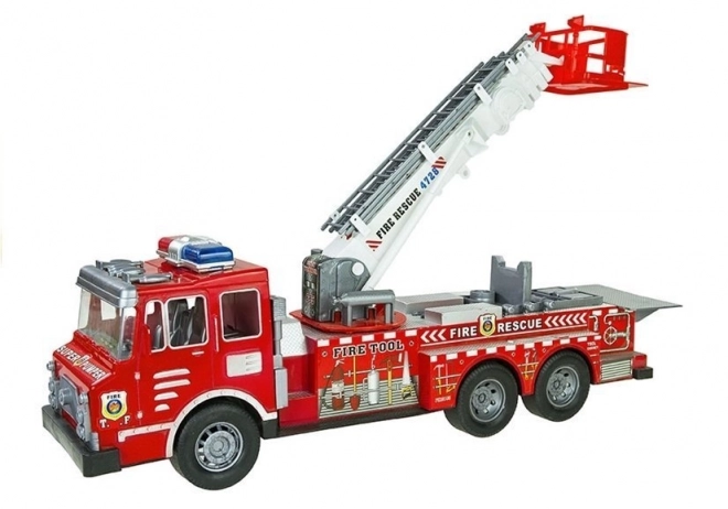 Grande station de pompiers avec casque et quad