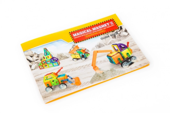 Jeu de construction magnétique pour enfants Magical Magnet 162 pièces